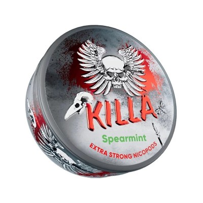 Killa Nicotine Pouches Spearmint 16mg/gr